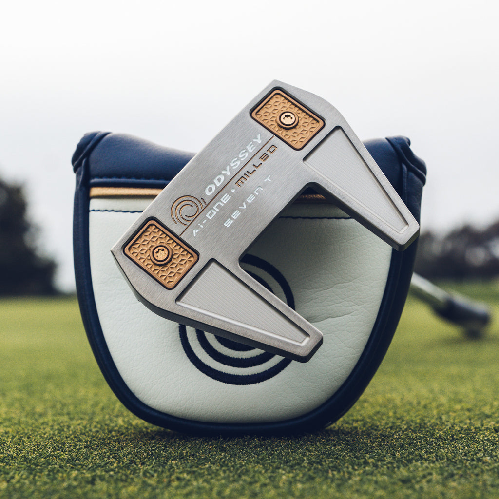 Odyssey Ai-ONE Silver Milled Seven T DB Putter Golf