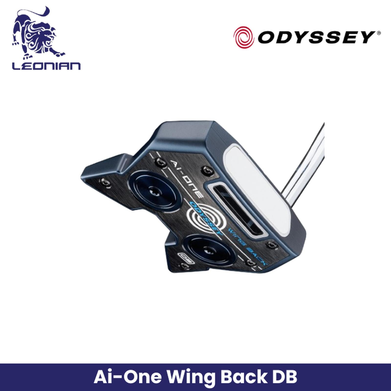 Odyssey Ai-ONE Wing Back DB Putter Golf