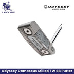 Odyssey Damascus Milled One Wide Single Bend Putter