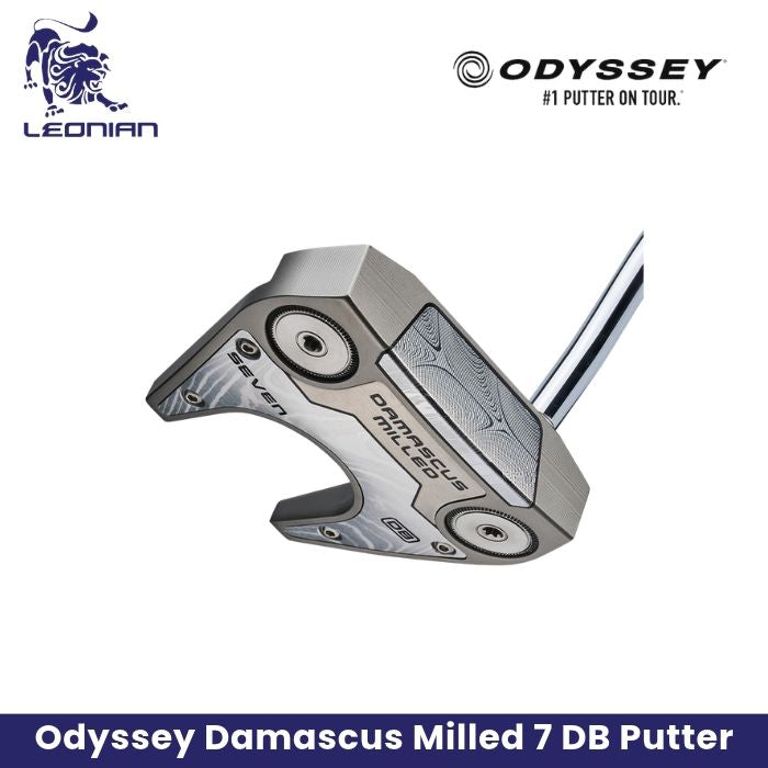 Odyssey Damascus Milled Seven Double Bend Putter