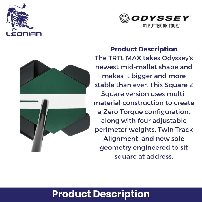 Odyssey Square 2 Square TRTL MAX Putter