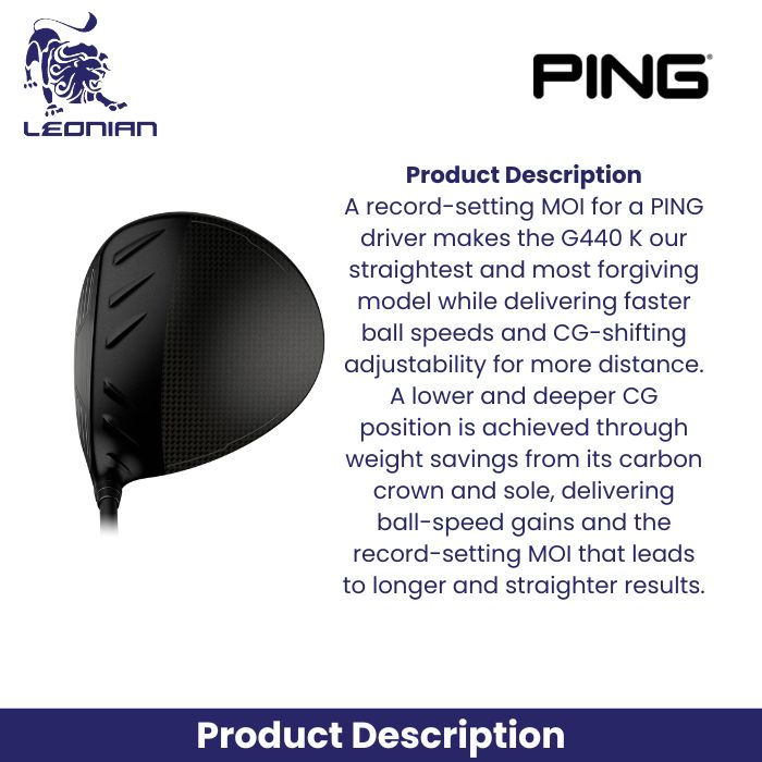 PING G440 K Driver Golf Club