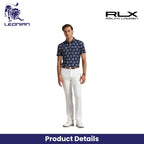 RLX Ralph Lauren Featherweight Airflow Golf Ball Print Men's Golf Polo Shirt