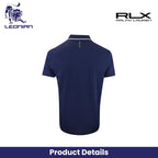 RLX Ralph Lauren RL Tour Pro Logo QZ Pique Men's Golf Polo Shirt