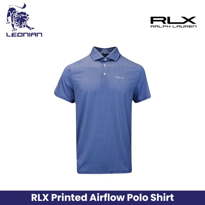 RLX Ralph Printed Airflow Men's Golf Polo Shirt