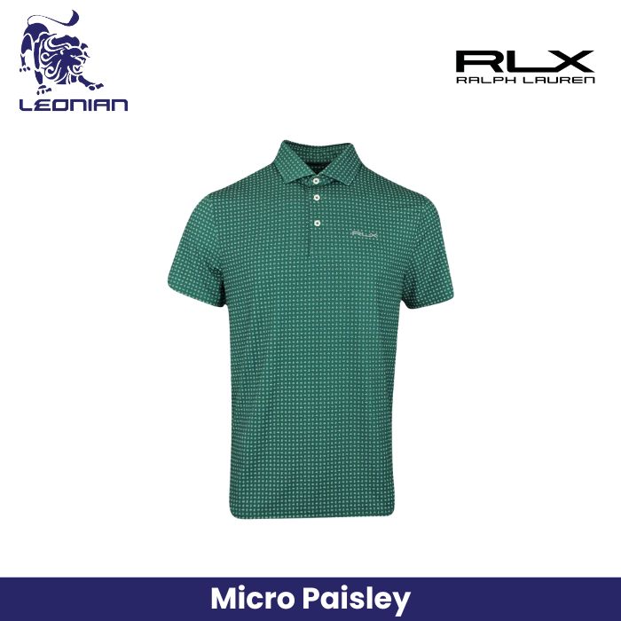 RLX Ralph Printed Airflow Men's Golf Polo Shirt