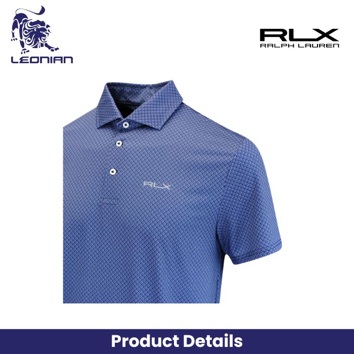 RLX Ralph Printed Airflow Men's Golf Polo Shirt