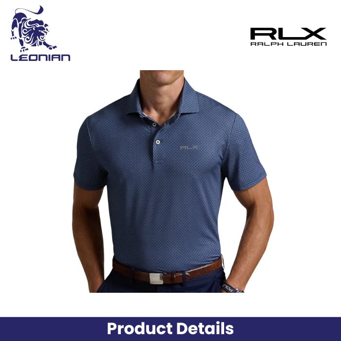 RLX Ralph Printed Airflow Men's Golf Polo Shirt