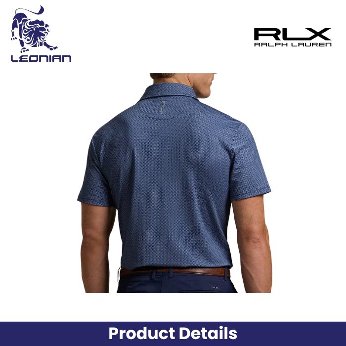 RLX Ralph Printed Airflow Men's Golf Polo Shirt