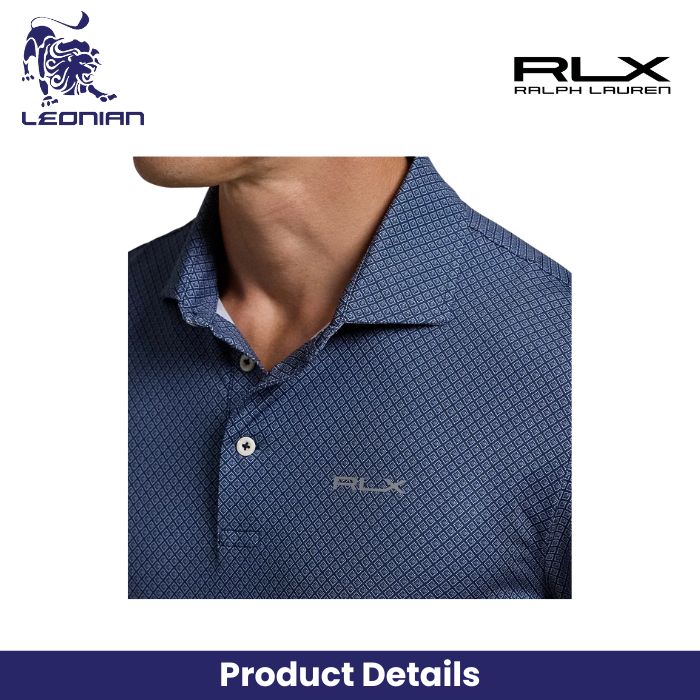 RLX Ralph Printed Airflow Men's Golf Polo Shirt