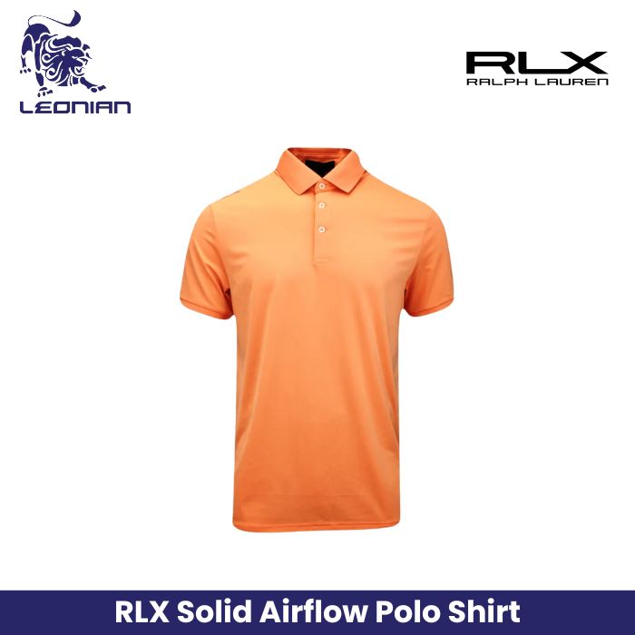 RLX Ralph Lauren Solid Airflow Men's Golf Polo Shirt