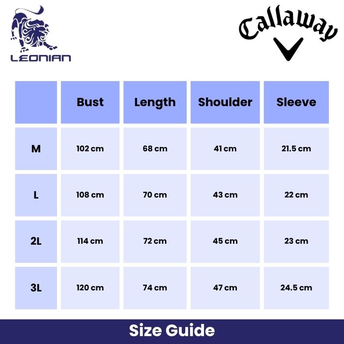 Callaway C25134124 Men's Short Sleeve Polo Shirt
