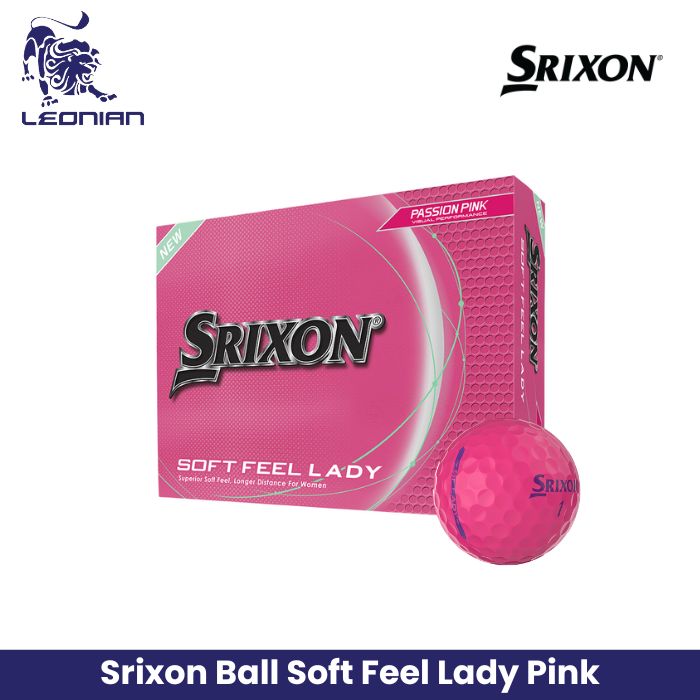 Srixon Soft Feel Lady Pink Golf Balls