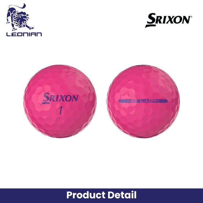 Srixon Soft Feel Lady Pink Golf Balls