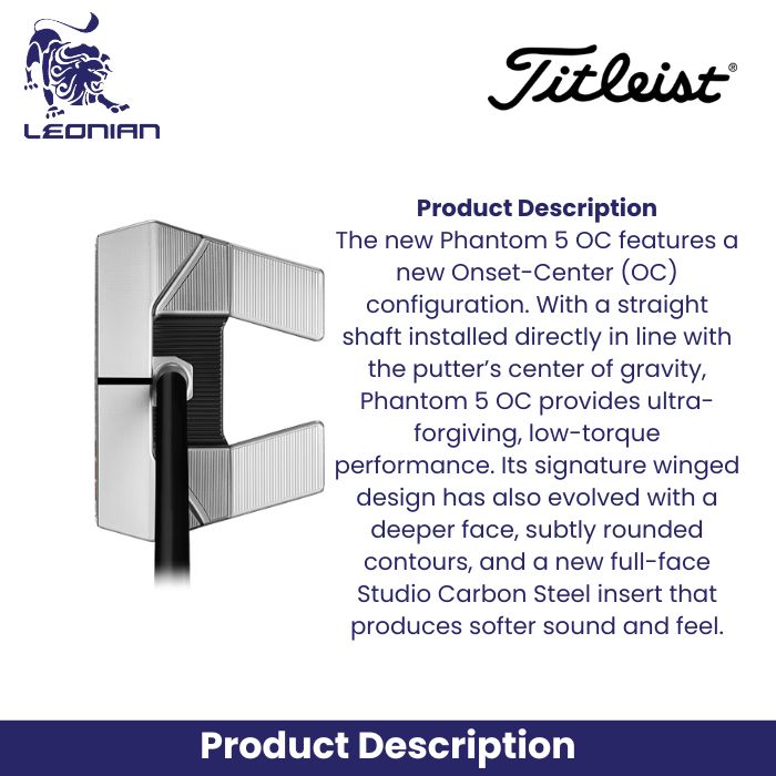Titleist Scotty Cameron Phantom 5 OC 34 Putter