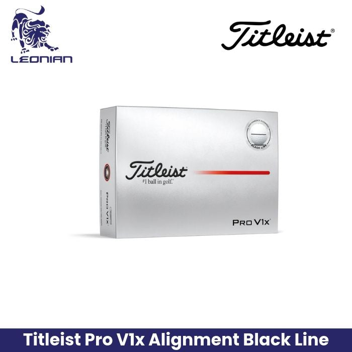 Titleist Pro V1x Performance Alignment Black Line Golf Balls