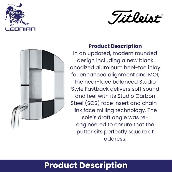 Titleist Scotty Cameron Studio Style Fastback Putter