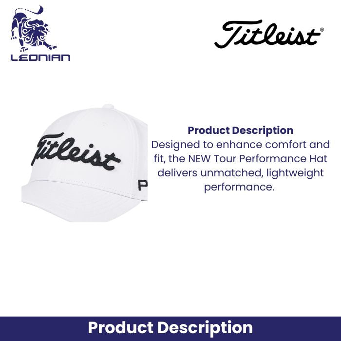 Titleist Tour Performance Cap Golf