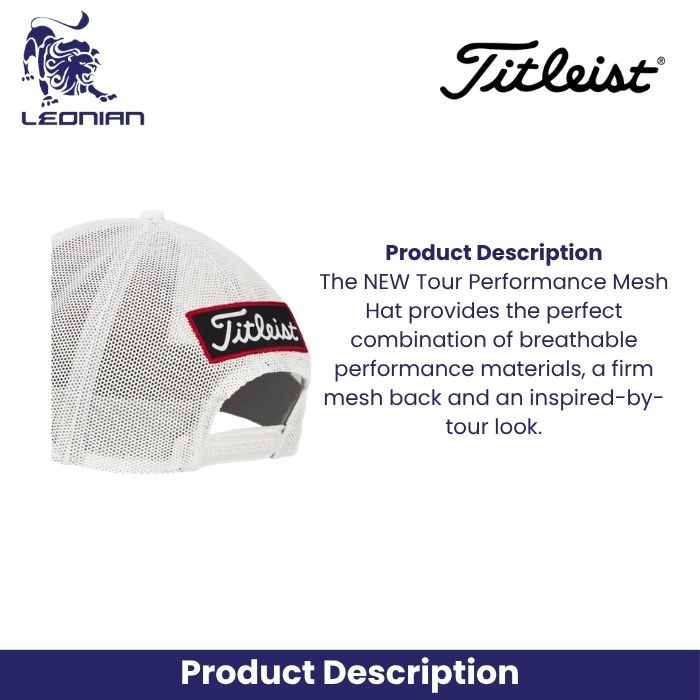 Titleist Tour Performance Mesh Cap Golf