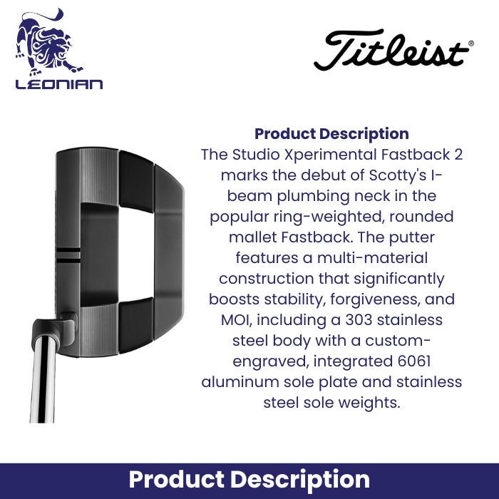 Titleist Scotty Cameron Studio Xperimental Limited Fastback 2 Putter
