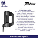 Titleist Scotty Cameron Studio Xperimental Limited Fastback 2 Putter