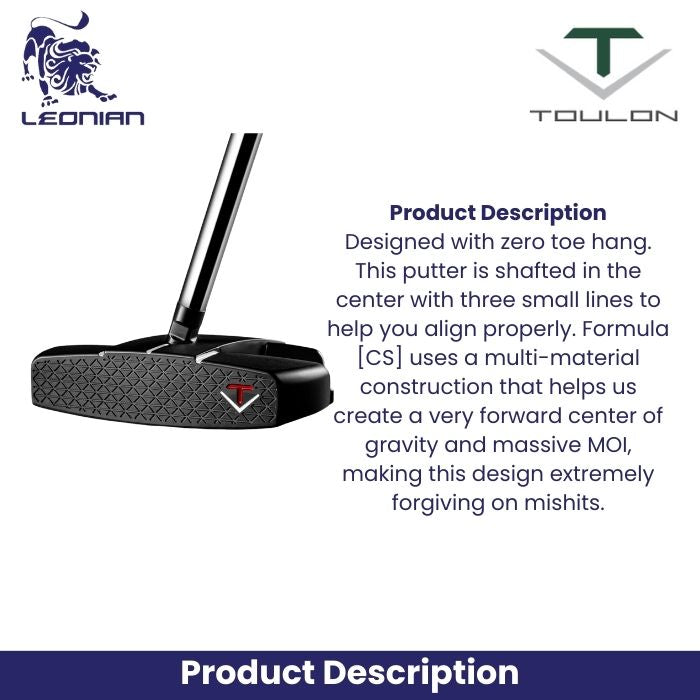 Toulon Design Formula CS MA Putter