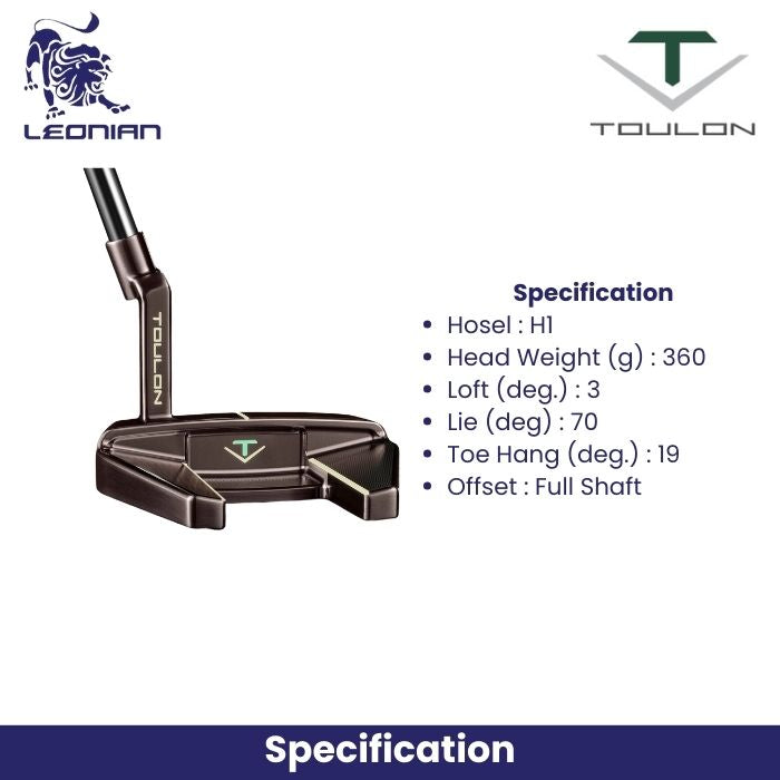 Toulon Design Las Vegas H1 34JV Putter