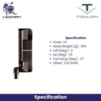 Toulon Design Madison H1 34JV Putter