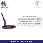 Toulon Design Madison H1 34JV Putter