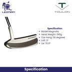 Toulon Design MR22 Magnolia Putter