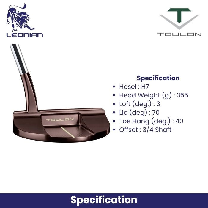 Toulon Design Memphis H7 34JV Putter