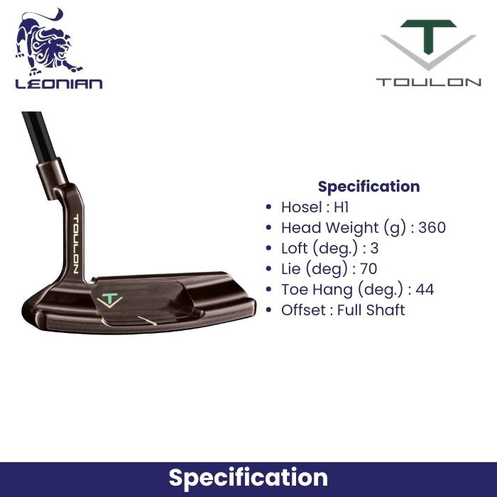 Toulon Design San Diego H1 34JV Putter