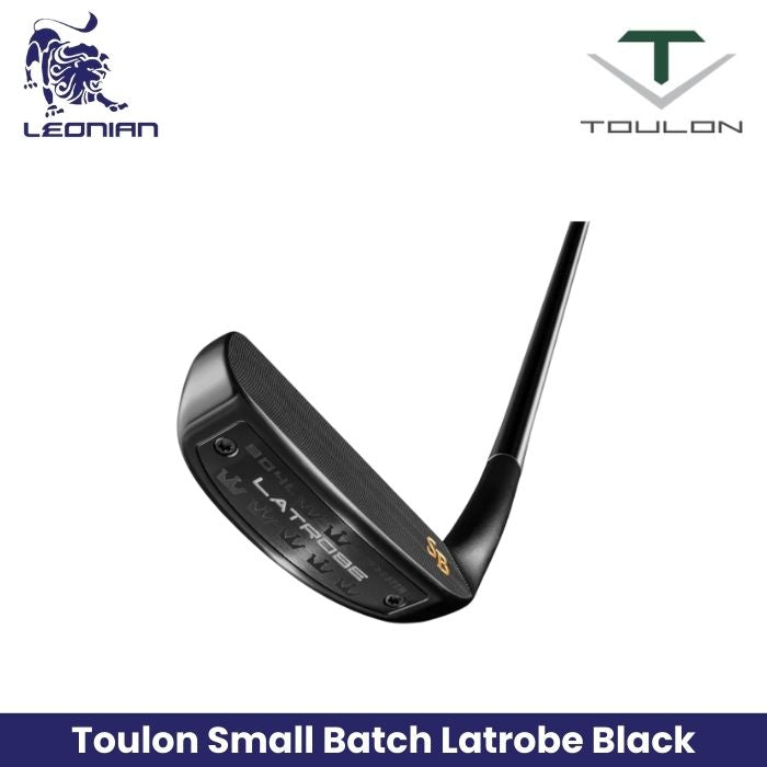 Toulon Design Small Batch Latrobe Black Putter