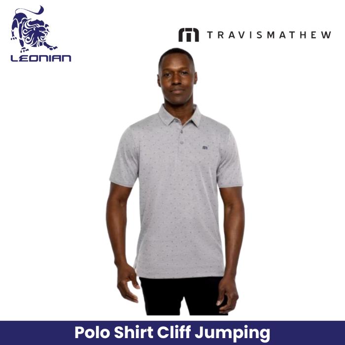 TravisMathew Cliff Jumping Men's Golf Polo Shirt