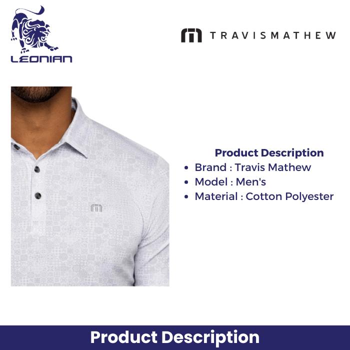 TravisMathew Cozumel Men's Golf Polo Shirt
