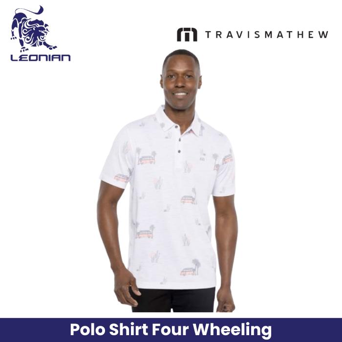 TravisMathew Four Wheeling Men's Golf Polo Shirt