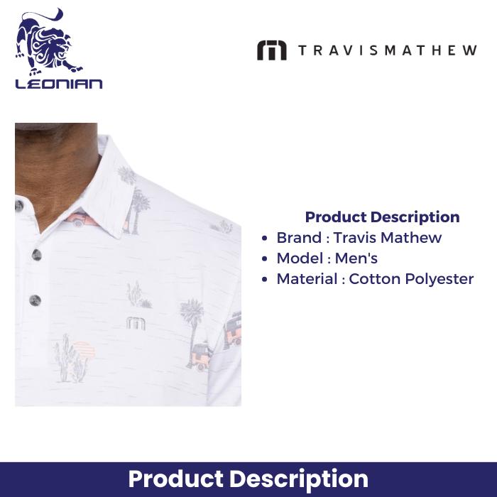TravisMathew Four Wheeling Men's Golf Polo Shirt
