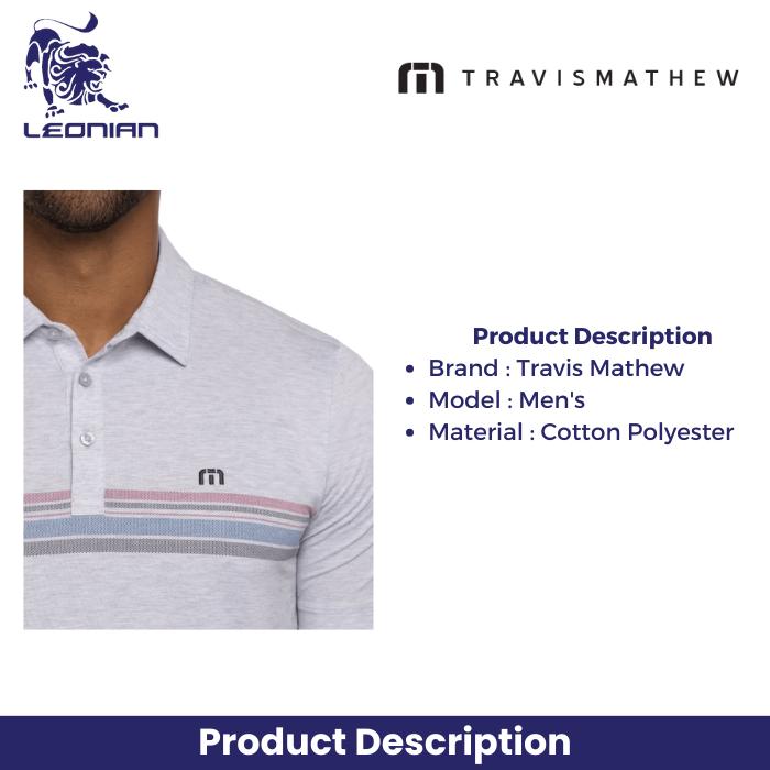 TravisMathew Leave Of Absence Men's Golf Polo Shirt