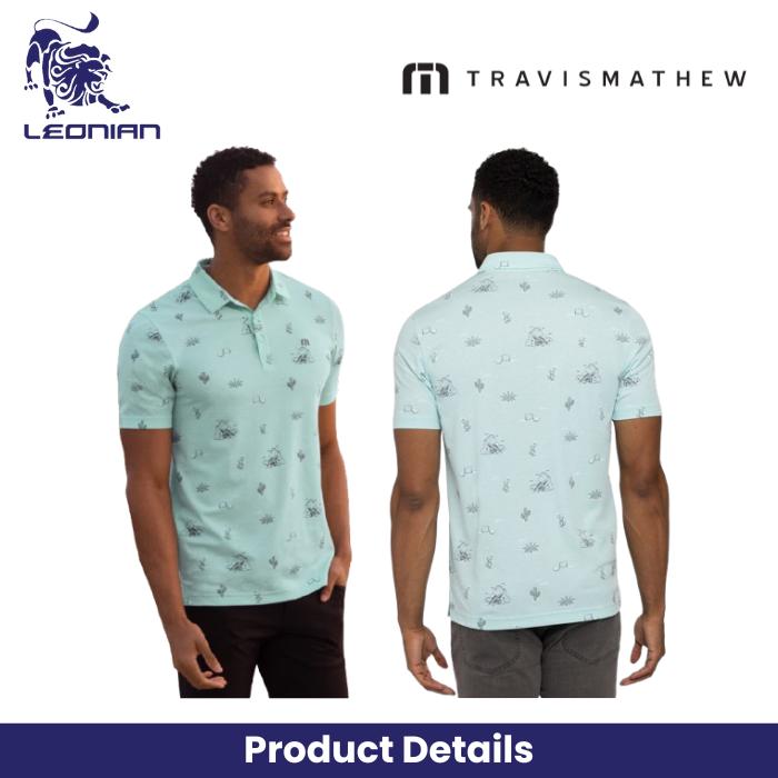 TravisMathew All The Tacos Men's Golf Polo Shirt