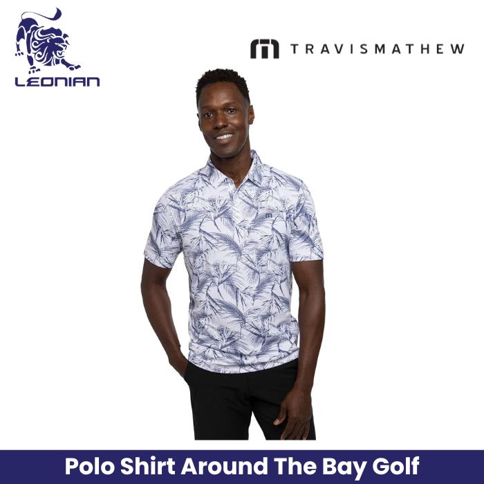 TravisMathew Around The Bay Men's Golf Polo Shirt