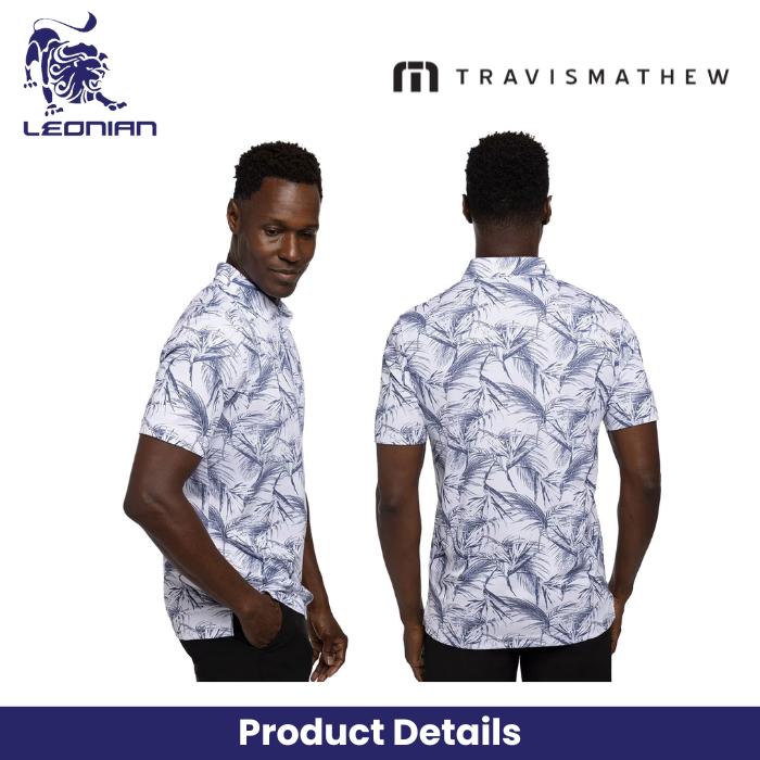 TravisMathew Around The Bay Men's Golf Polo Shirt