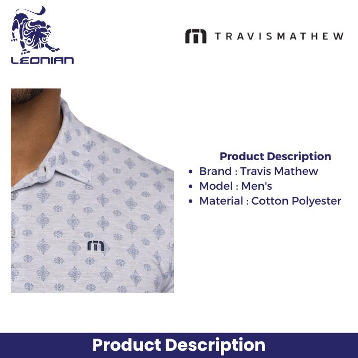 TravisMathew Atole Men's Golf Polo Shirt