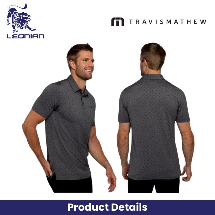 TravisMathew Change Of Address Men's Golf Polo Shirt