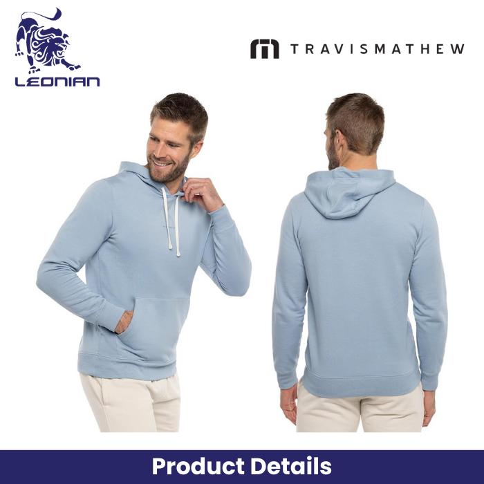 TravisMathew Men's Jacket Coastal Cloud Hoodie