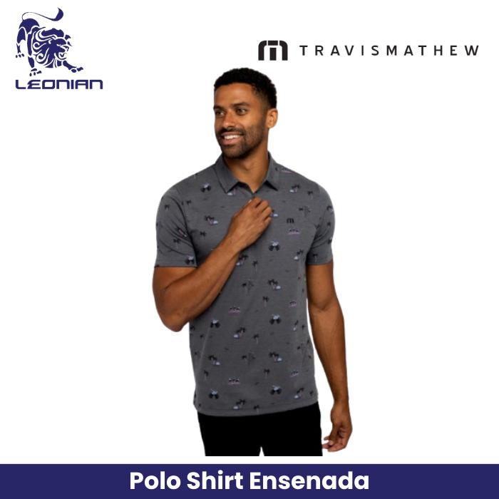 TravisMathew Ensenada Men's Golf Polo Shirt