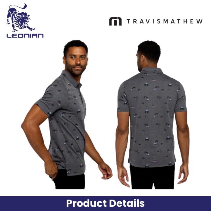 TravisMathew Ensenada Men's Golf Polo Shirt