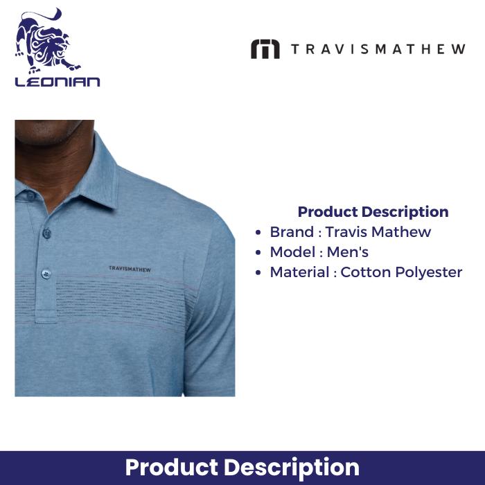 TravisMathew Island Traveler Men's Golf Polo Shirt