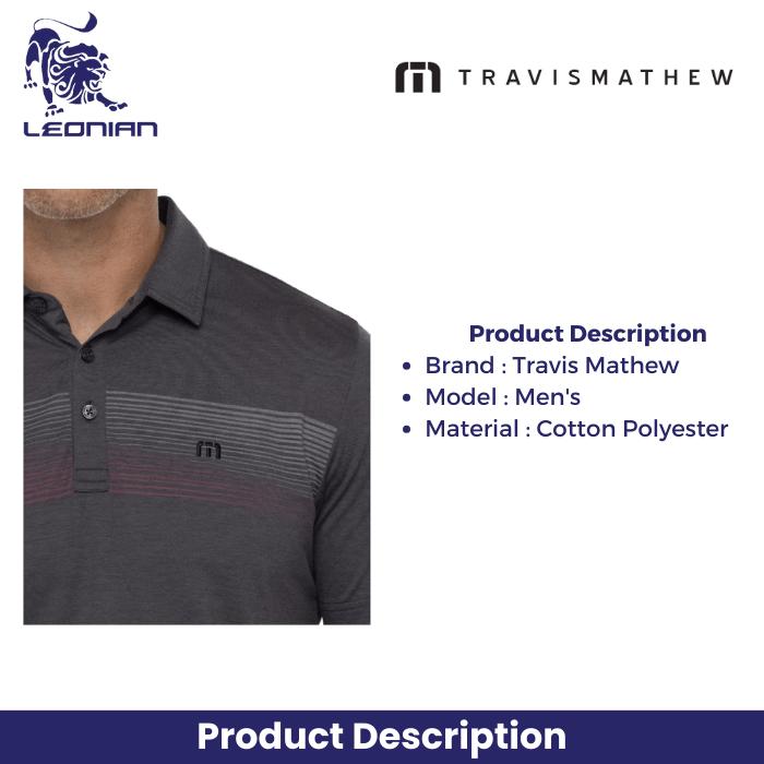 TravisMathew Jungle Expedition Men's Golf Polo Shirt