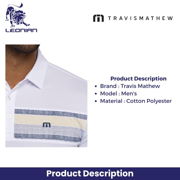 TravisMathew Los Cabos Men's Golf Polo Shirt