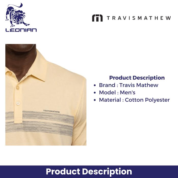 TravisMathew Lots Of Pesos Men's Golf Polo Shirt